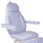 Scaun cosmetic electric, inaltime reglabila 58-81 cm, telecomanda, tapiterie piele ecologica, lavanda