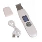 Dispozitiv peeling cavitatie, fara fir, functie curatare, sonoforeza, EMS, 7W, USB