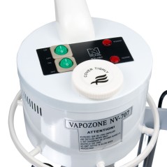 Aparat Vapozon cosmetic cu lupa, aromaterapie, 750W, lampa fluorescenta 22W, stativ cu roti