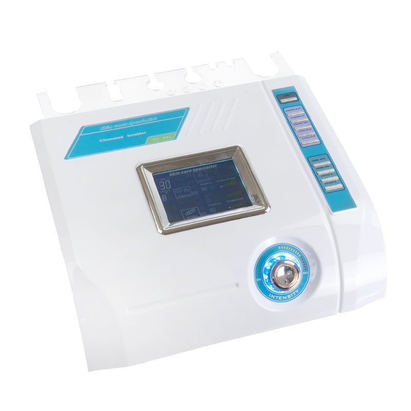 Dispozitiv profesional cosmetica, peeling cavitatie 2 in 1, ultrasunete, panou LCD, 22W