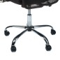 Scaun de birou, inaltime reglabila, roti cauciuc, inaltime spatar 65 cm, negru