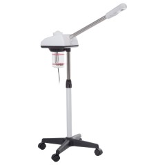 Vapozon cosmetic cu ozon activ, aromaterapie, 700W, stativ inaltime reglabila 92-120 cm, 4 roti