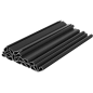 Cleme fixare banda gard, set 20 bucati, material PVC, antracit