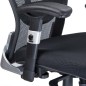 Scaun ergonomic de birou, ajustabil, inaltime reglabila 44-56 cm, tetiera, cotiere, latime 64 cm