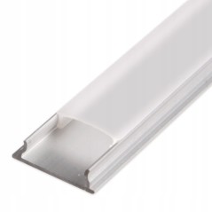 Profil aluminiu pentru banda LED, flexibil, lungime 2 metri, latime 13 mm
