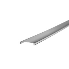 Capac profil banda LED, transparent, lungime 2 m, latime 20 mm, policarbonat