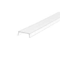 Capac profil din policarbonat pentru benzi LED, instalare usoara, lungime 2 m, alb