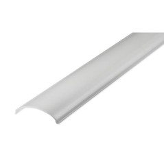 Capac unghiular din policarbonat, pentru benzi LED, lungime 2 m, alb