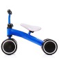 Bicicleta fara pedale pentru copii, roti spuma EVA, cadru otel, albastra