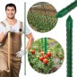 Arac sustinere, suport plante, lungime 150 cm, diametru 16 mm, verde