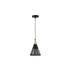 Lustra suspendata LED Hira, 1 pendul, 35W, E27, IP20, negru