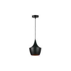 Lustra suspendata LED Karo, 1 pendul, 35W, E27, IP20, negru