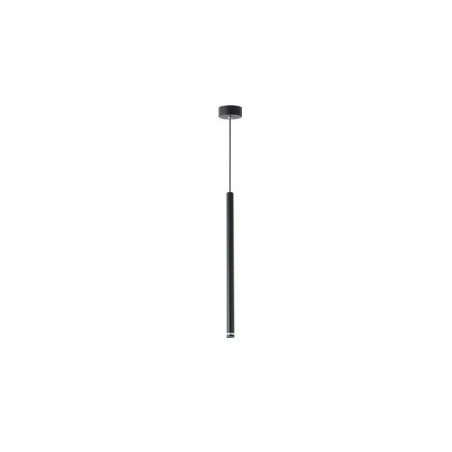 Lustra suspendata LED Piero, 1 pendul, diametru baza 6x2,5 cm, 35W, G9, IP20, negru