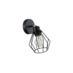 Aplica tavan LED Otto, 1 bec, diametru baza 10 cm, 35W, 110-240V, E27, IP20, negru