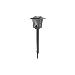 Lampa solara LED tarus, autonomie 6-8h, IP44, 6500K, 10lm, 0.06W, 2 surse, negru