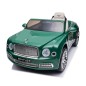 Masina electrica de jucarie Bentley Mulsanne, 2x35W, MP3, maxim 30 kg, telecomanda, roti EVA, verde