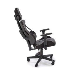 Scaun gaming Halmar Nitro 2, inaltime reglabila 130-137cm, cotiere reglabile, textil, gri/negru