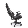 Scaun gaming Halmar Nitro 2, inaltime reglabila 130-137cm, cotiere reglabile, textil, gri/negru