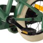 Bicicleta copii, 12 inch, roti ajutatoare detasabile, frane V-Brake, scaun si ghidon reglabile, verde