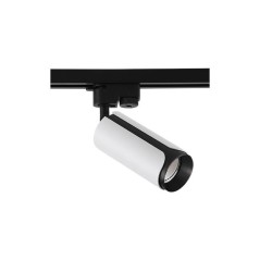 Reflector monofazat de interior, LED GU10, putere maxima 35W, rotatie 320 grade, negru mat si alb