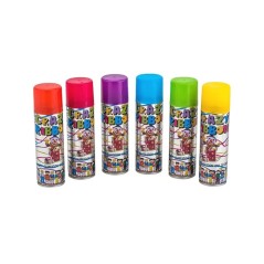 Spray confetti pentru petreceri, Crazzy Ribbon, diverse culori