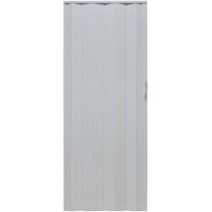 Usa de interior plianta tip acordeon, 203x90cm, stejar gri, 6mm