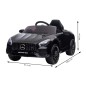 Masinuta electrica pentru copii, Mercedes Benz AMG GT, 2x20W, MP3, USB/SD, suspensie, maxim 35 kg, 12V, RESIGILAT