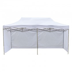 Cort de gradina quick tent, pliabil, 6x3x3 m, 3 pereti, inaltime reglabila, montare rapida, RESIGILAT