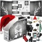 Calendar advent pentru barbati, 24 cadouri surpriza, design elegant, 32,5x9x27,5 cm