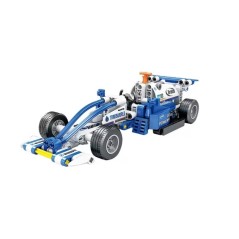 Set constructie masina de curse, 2 in 1 Formula Racing, 231 piese, 6 ani+