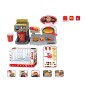 Set interactiv pizza house, cuptor, dozator suc, sunete si lumini