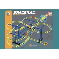 Set circuit supraetajat cu bila, 262 piese, inaltime 39 cm