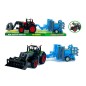 Tractor agricol cu disc, usi si capota care se deschid, frictiune, multicolor, 3 ani+