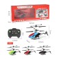 Mini elicopter cu telecomanda, raza 15 m, 3 canale, alimentare baterii