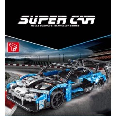 Set 606 cuburi constructie, Masinuta de curse, Super car