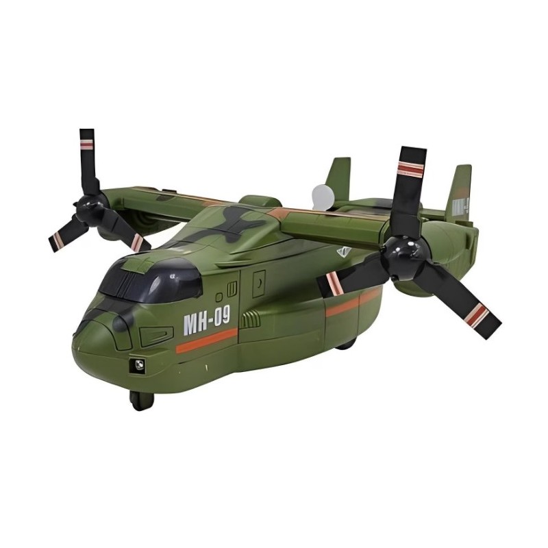 Hidroavion militar, muzica si lumini, scara 1:72, frictiune