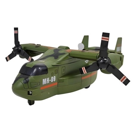 Hidroavion militar, muzica si lumini, scara 1:72, frictiune