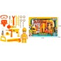 Set scule constructii, figurina mester, plastic multicolor