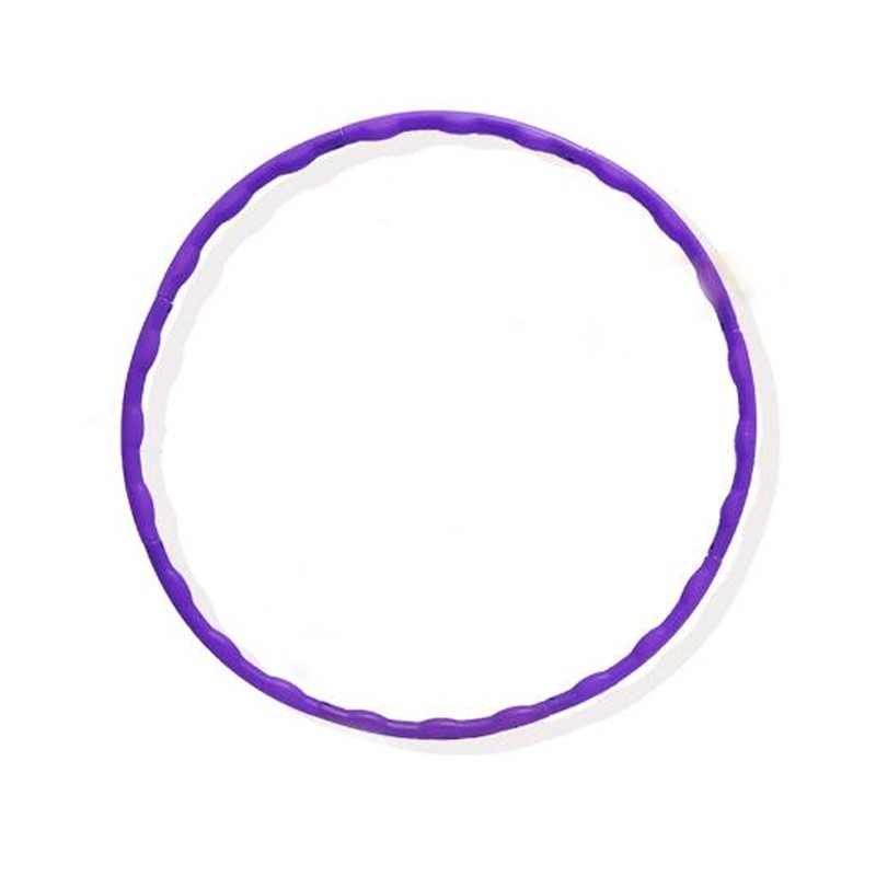 Cerc gimnastica hula hoop, diametru 71 cm, asamblabil, violet