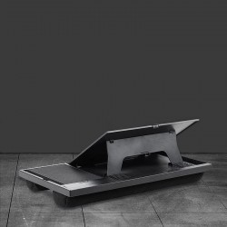 Suport ergonomic laptop, ajustabil 7 pozitii, mouse pad, stand telefon si stilou, perna moale pentru genunchi, model all in one