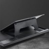 Suport ergonomic laptop, ajustabil 7 pozitii, mouse pad, stand telefon si stilou, perna moale pentru genunchi, model all in one