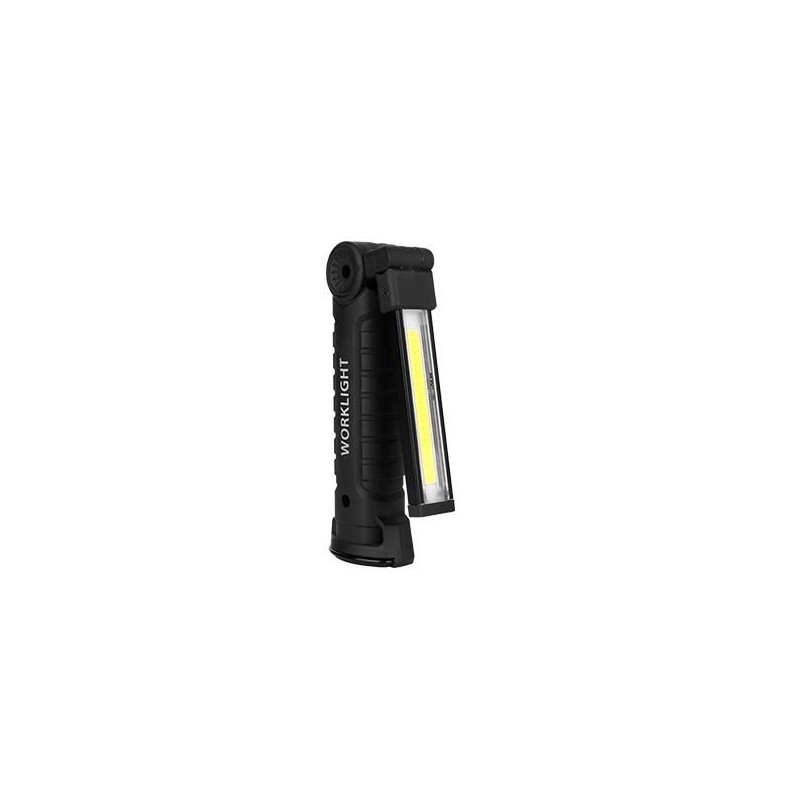 Lanterna cu acumulator, 3W COB + 1W LED, 6000K, 1200 mAh, inchidere cu magnet