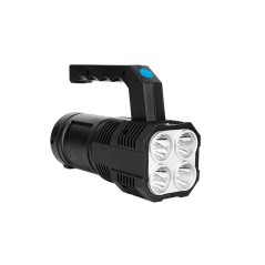 Lanterna LED cu maner si acumulator inclus, lumina alb-rece, COB 240 lm, autonomie 12 ore, 6x14x18.5 cm