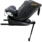 Scaun auto 76-150 cm, ISOFIX, R129, SPS, reglare tetiera/spatar, rotativ 360 grade, picior stabilizator, gri