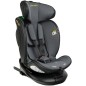 Scaun auto 76-150 cm, ISOFIX, R129, SPS, reglare tetiera/spatar, rotativ 360 grade, picior stabilizator, gri