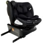 Scaun auto 0-36 kg, SPS, ISOFIX, centura de siguranta in 5 puncte, rotativ 360 grade, picior stabilizator, negru