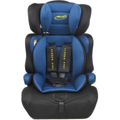 Scaun auto copii, Summer Baby Sport, 9-36 kg, scaun si tetiera reglabile, centura in 3 puncte, negru/albastru