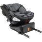 Scaun auto rotativ, model Bari, 0-36 kg, i-Size, 360 grade, R129, tetiera reglabila, ISOFIX, negru-gri