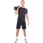 Kettlebell cauciucat Pure 2 Improve 10kg , maner ergonomic, negru