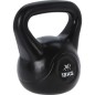 Kettlebell cauciucat XqMax 12kg , maner ergonomic, negru